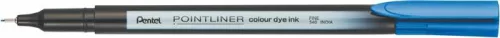 Tűfilc, 0,4 mm, PENTEL 'Pointliner', jégkék
