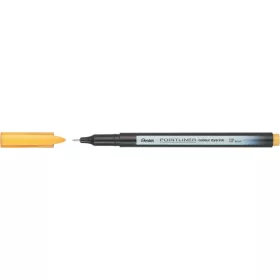 Tűfilc, 0,4 mm, PENTEL 'Pointliner', okkersárga