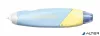 Hibajavító roller, 5 mm x 6 m, utántölthető, PENTEL 'Knoky', kék-sárga