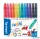 Filctoll készlet, 0,39-0,7 mm, törölhető, PILOT "Frixion Colors", 12 különböző szín