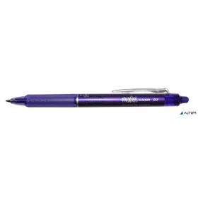   Rollertoll, 0,35 mm, törölhető, nyomógombos, PILOT "Frixion Clicker", lila