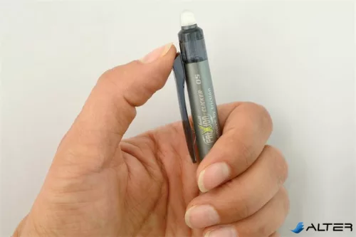 Rollertoll, 0,25 mm, törölhető, nyomógombos, PILOT 'Frixion Clicker', fekete