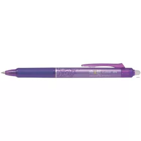   Rollertoll, 0,25 mm, törölhető, nyomógombos, PILOT "Frixion Clicker", lila