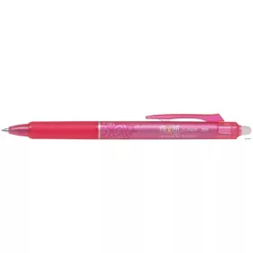   Rollertoll, 0,25 mm, törölhető, nyomógombos, PILOT "Frixion Clicker", rózsaszín