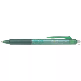   Rollertoll, 0,25 mm, törölhető, nyomógombos, PILOT "Frixion Clicker", zöld