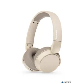   Fejhallgató, vezeték nélküli, Bluetooth 5.3, PHILIPS "TAH3209", bézs