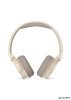 Fejhallgató, vezeték nélküli, Bluetooth 5.3, PHILIPS "TAH3209", bézs