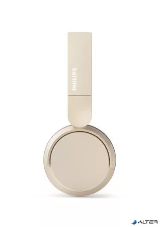 Fejhallgató, vezeték nélküli, Bluetooth 5.3, PHILIPS "TAH3209", bézs