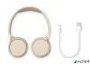 Fejhallgató, vezeték nélküli, Bluetooth 5.3, PHILIPS "TAH3209", bézs