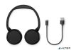 Fejhallgató, vezeték nélküli, Bluetooth 5.3, PHILIPS "TAH3209", fekete