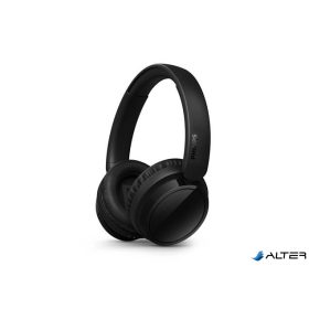   Fejhallgató, vezeték nélküli, Bluetooth 5.3, PHILIPS "TAH5209", fekete