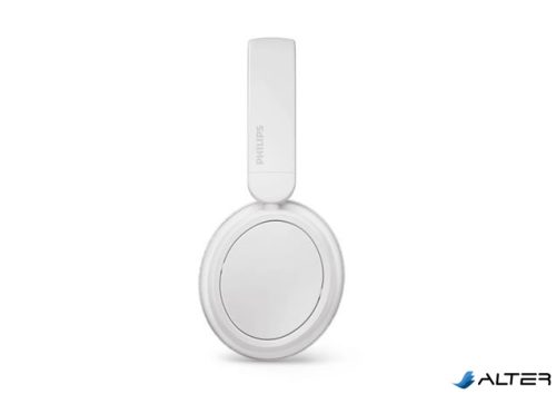 Fejhallgató, vezeték nélküli, Bluetooth 5.3, PHILIPS 'TAH5209', fehér