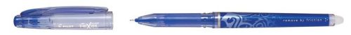 Rollertoll, 0,25 mm, tűhegyű, törölhető, kupakos, PILOT 'Frixion Point', kék