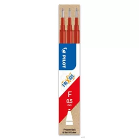   Rollertoll betét, 0,25 mm, törölhető, PILOT "Frixion Ball/Clicker", piros