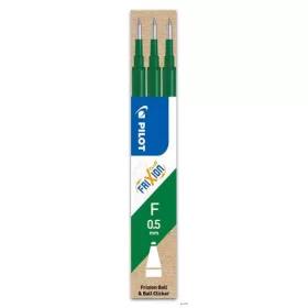   Rollertoll betét, 0,25 mm, törölhető, PILOT "Frixion Ball/Clicker", zöld
