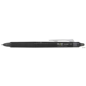   Rollertoll, 0,25 mm, tűhegyű, nyomógombos, törölhető, PILOT "Frixion Point Clicker ", fekete