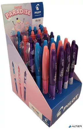 Rollertoll display, 0,35 mm, törölhető, PILOT "Frixion Ball Fancy", "Frixion Clicker Fancy", vegyes