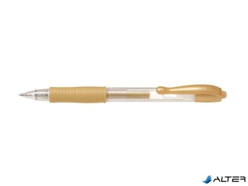 Zseléstoll, 0,32 mm, nyomógombos, PILOT "G-2 Metallic", arany