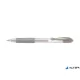 Zseléstoll, 0,32 mm, nyomógombos, PILOT "G-2 Metallic", ezüst