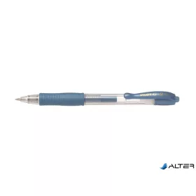   Zseléstoll, 0,32 mm, nyomógombos, PILOT "G-2 Metallic", kék