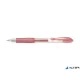 Zseléstoll, 0,32 mm, nyomógombos, PILOT "G-2 Metallic", rózsaszín