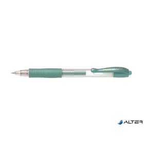   Zseléstoll, 0,32 mm, nyomógombos, PILOT "G-2 Metallic", zöld