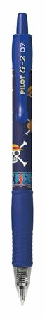 Zseléstoll, 0,32 mm, nyomógombos, PILOT "G-2 One Piece", kék