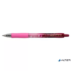   Zseléstoll, 0,32 mm, nyomógombos, PILOT 'G-2 Pink Bubble', kék