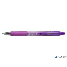   Zseléstoll, 0,32 mm, nyomógombos, PILOT 'G-2 Purple Bubble', kék