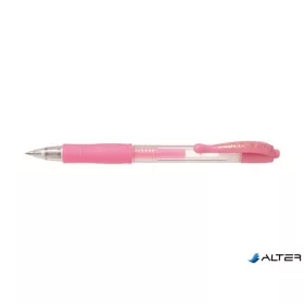   Zseléstoll, 0,32 mm, nyomógombos, PILOT "G-2 Pastel", rózsaszín