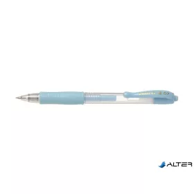   Zseléstoll, 0,32 mm, nyomógombos, PILOT "G-2 Pastel", világoskék