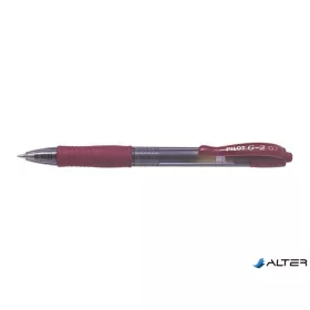   Zseléstoll, 0,32 mm, nyomógombos, PILOT "G-2", bordó