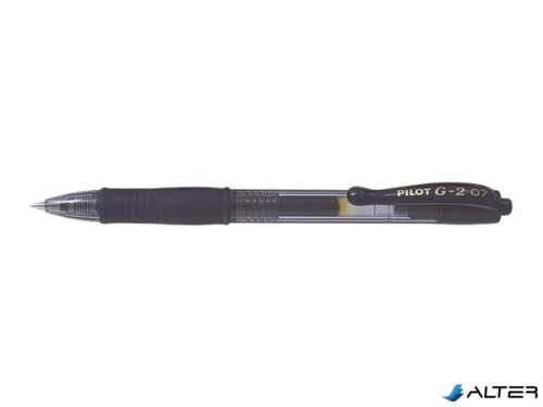 Zseléstoll, 0,32 mm, nyomógombos, PILOT "G-2", tintakék