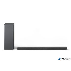   Hangszóró, vezeték nélküli mélynyomóval, PHILIPS 'TAB6309', sötétszürke