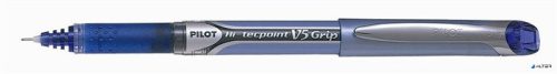 Rollertoll, 0,3 mm, tűhegyű, kupakos, PILOT 'Hi-Tecpoint V5 Grip', kék