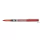 Rollertoll, 0,3 mm, tűhegyű, kupakos, PILOT "Hi-Tecpoint V5", piros