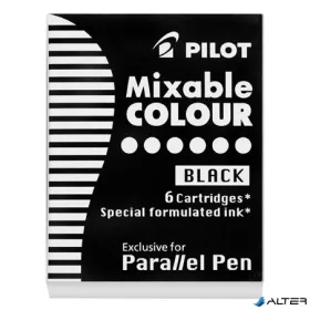 Töltőtoll patron, PILOT "Parallel Pen", fekete