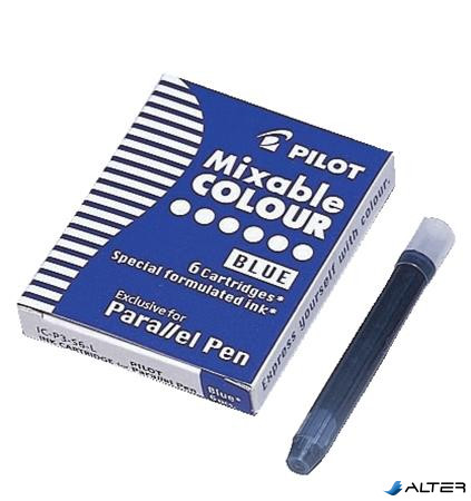 Töltőtoll patron, PILOT 'Parallel Pen', kék