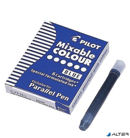 Töltőtoll patron, PILOT "Parallel Pen", kék