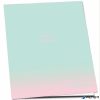Füzet, tűzött, A4, vonalas, 52 lap, PULSE "Pastel Colours"