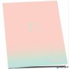 Füzet, tűzött, A4, kockás, 52 lap, PULSE "Pastel Colours"