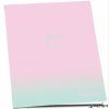 Füzet, tűzött, A5, kockás, 52 lap, PULSE "Pastel Colours"