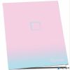 Füzet, tűzött, A5, kockás, 52 lap, PULSE "Pastel Colours"