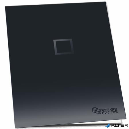 Füzet, tűzött, A5, kockás, 52 lap, PULSE "Dark Colours"