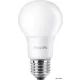 LED izzó, E27, gömb, A60, 5W, 470lm, 4000K, PHILIPS "CorePro"