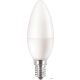 LED izzó, E14, gyertya, B35, 5W, 470lm, 4000K, PHILIPS "CorePro"