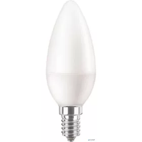   LED izzó, E14, gyertya, B38, 7W, 806lm, 2700K, PHILIPS "CorePro"