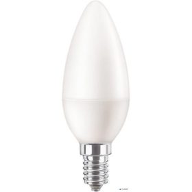   LED izzó, E14, gyertya, B38, 7W, 806lm, 4000K, PHILIPS 'CorePro'