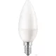 LED izzó, E14, gyertya, B38, 7W, 806lm, 4000K, PHILIPS "CorePro"