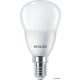 LED izzó, E14, kisgömb, P45, 5W, 470lm, 2700K, PHILIPS 'CorePro'